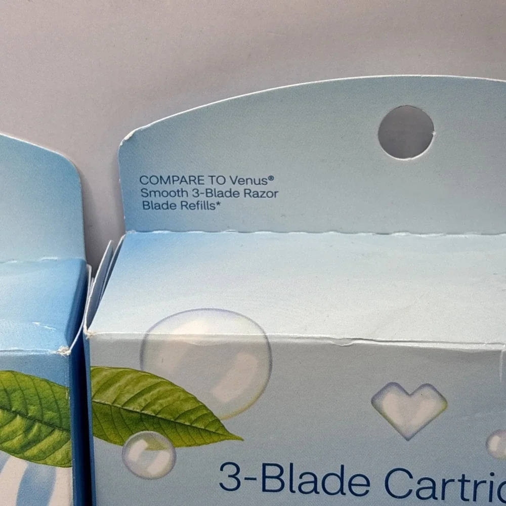 4 Pack Lot (16) CVS 3 Blade Smooth Sensitive Cartridge Refills Compare to Venus